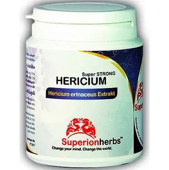Přírodní produkt Hericium erinaceus - Korálovec ježatý SuperionHerbs 90tbl.