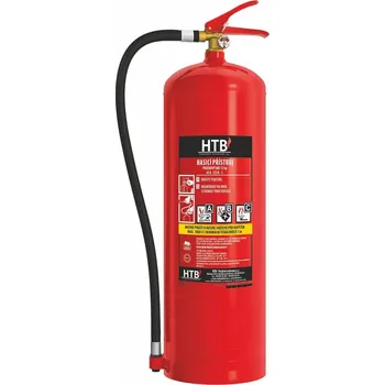 Hasicí přístroj HTB vodní hasicí přístroj V9A/FP, 9 L - třída A, účinnost 21A Včetně revizní zprávy, držák pro HP na zeď