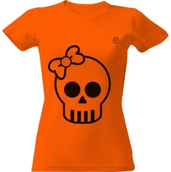 Dámské tričko Tričko s potiskem Halloween Kitty dámské