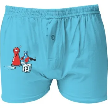 Boxerky Kariban s potiskem Člověče nezlob se pánské