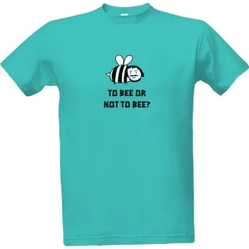 Tričko s potiskem Včela muž pánské