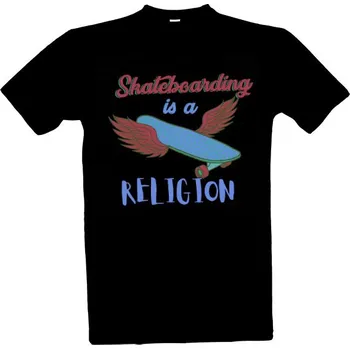 Pánská móda Tričko s potiskem Retro Skateboarding pánské