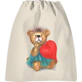 Sportovní vak Vak na záda s potiskem s medvědem