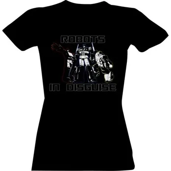 Dámské tričko Tričko s potiskem "ROBOTS IN DISGUISE" dámské