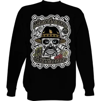 Pánská mikina Mikina bez kapuce Unisex s potiskem Mexican Chicano Ramirez pánské