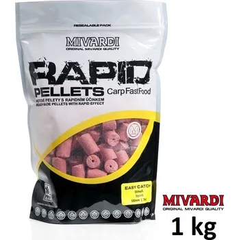 Boilies Mivardi pelety Rapid Easy Catch Oliheň 1 kg průměr: 8 mm