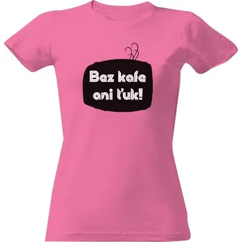 Dámské tričko Tričko s potiskem Bez kafe ani ťuk dámské