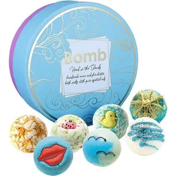 bomba do koupele Bomb Cosmetics Azurové nebe v dóze 7 ks