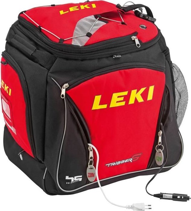 Leki Ski boot bag Hot černé/červené Zbozi.cz