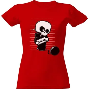 Dámské tričko Tričko s potiskem Právem zatčen - Dámské dámské