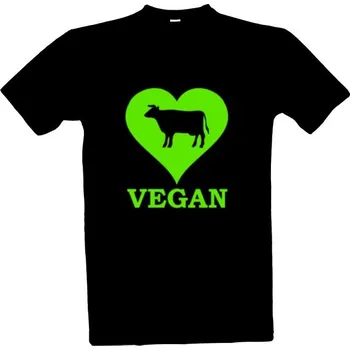 Tričko s potiskem Miluji zvířata pánské