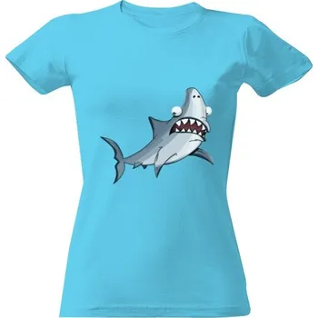 Dámské tričko Tričko s potiskem Žralok divoký dámské