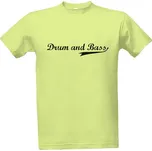 Tričko s potiskem Drum and Bass N pánské