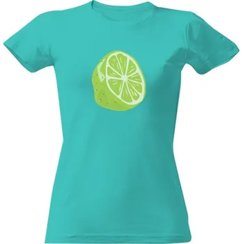 Dámské tričko Tričko s potiskem Limetka ze strany dámské