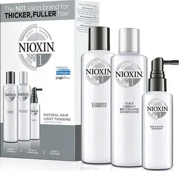 Kosmetická sada Nioxin System 1 sada pro jemné mírně řídnoucí přírodní vlasy 