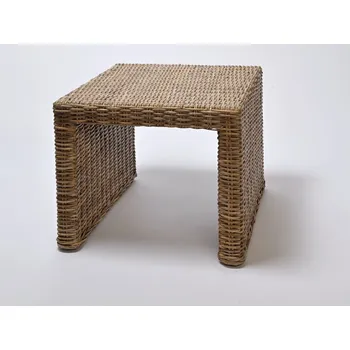 Hitra Ratanový stůl BRUNO/PANDORA 42x48 kubu grey