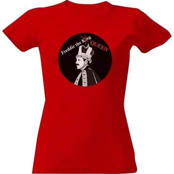 Dámské tričko Tričko s potiskem Freddie the King - dámské dámské