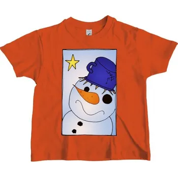 Sportovní vak Vak na záda s potiskem sněhulák2