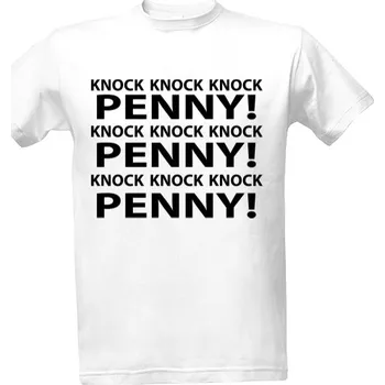 Pánská móda Tričko s potiskem Ťuk ťuk ťuk Penny pánské