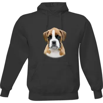 Pánská mikina Pánská mikina s kapucí s potiskem Německý boxer pánské