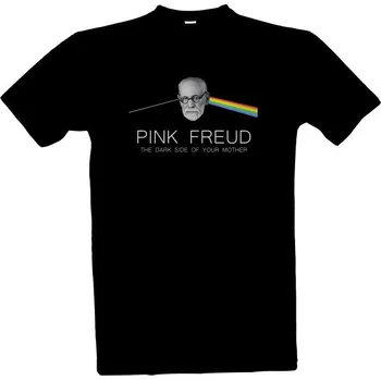 Tričko s potiskem Triko Pink Freud pánské