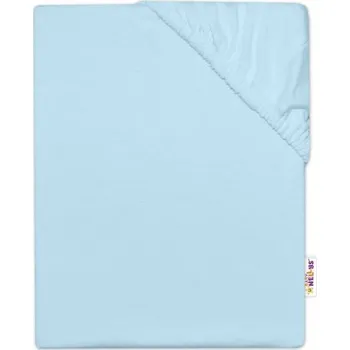 Prostěradlo Dětské jersey prostěradlo do postýlky - sv. modrá