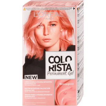 Barva na vlasy Recenze L´Oréal Paris Colorista 60 ml Rosegold