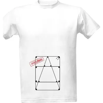 Pánská móda Tričko s potiskem Vyztuženo tričko pánské