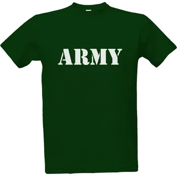 Tričko s potiskem Army tričko pánské