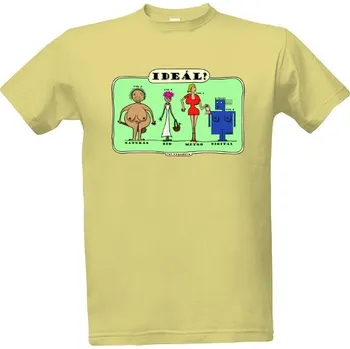 Pánská móda Tričko s potiskem Ideální žena pánské