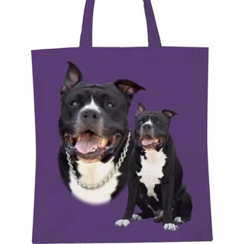 Nákupní taška Nákupní taška unisex s potiskem Americký stafordšírský teriér