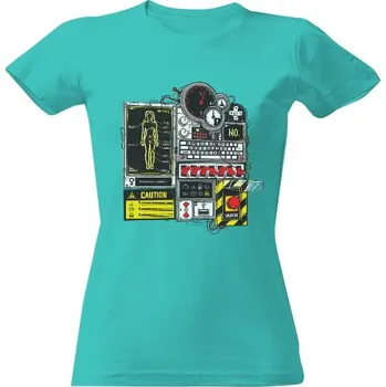 Dámské tričko Tričko s potiskem Kontrolní panel - Pro ni dámské