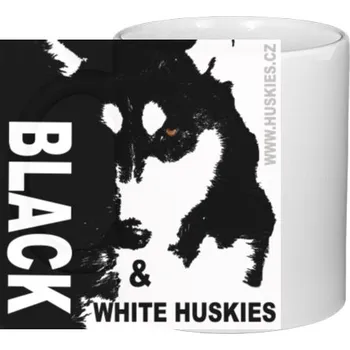 Hrnek malý bílý s potiskem Hrnek Black