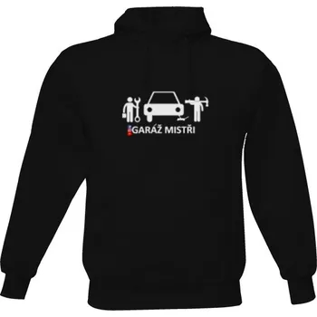 Pánská mikina Pánská mikina s kapucí s potiskem Mam ruce casanovy na co sáhnu to pojebu. pánské