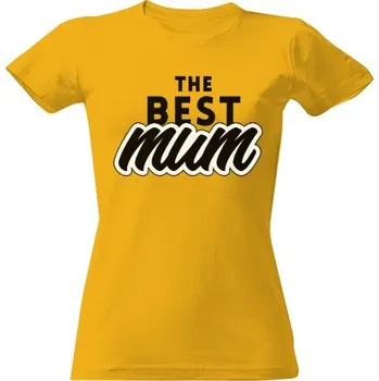 Dámské tričko Tričko s potiskem The best mum dámské