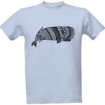 Tričko s potiskem Triko "velryba" pánské