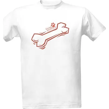 Pánské tričko Tričko s potiskem Bone white pánské