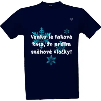 Tričko s potiskem Venku je kosa pánské