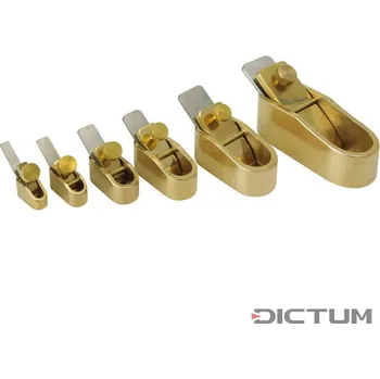 Ruční hoblík Hoblík - Herdim® Plane with Screw Cap, Flat Sole, Blade Width 5 mm