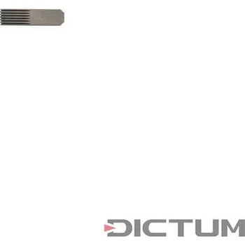 Pracovní nůž Nůž do hoblíku - Toothed Blade for Herdim® Plane, Arched, Blade Width 12 mm