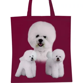 Nákupní taška Nákupní taška unisex s potiskem Bišonek taška