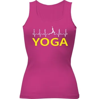 Dámské tričko Tričko s potiskem Yoga EKG dámské