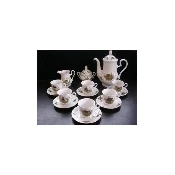 Souprava šperků Leander Loučky Kávová souprava myslivecká Mary Anne 363 15 dílná