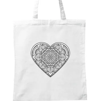 Nákupní taška unisex s potiskem mandala 2