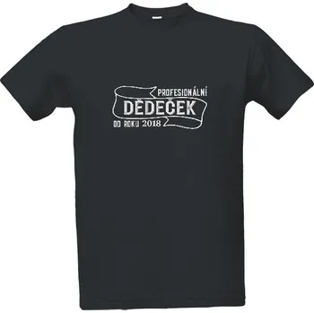 Tričko s potiskem Profesionální Dědeček pánské