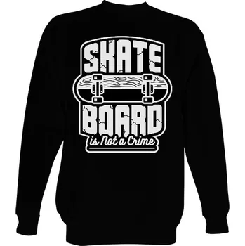 Pánská mikina Mikina bez kapuce Unisex s potiskem Skateboard Ramirez pánské