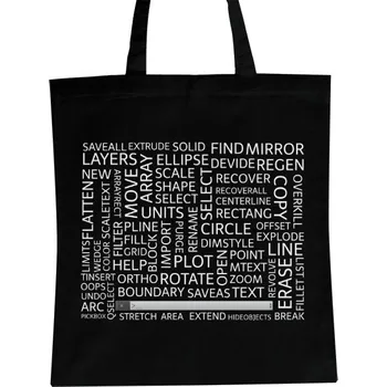 Nákupní taška unisex s potiskem Inženýrská taška