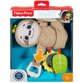 Hračka na kočárek Fisher Price Lenochod na kočárek