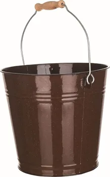 kbelík Banquet Smaltovaný kbelík 10 l hnědý