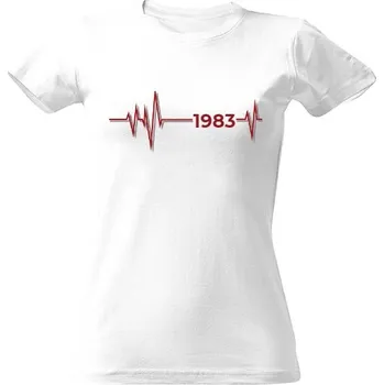 Dámské tričko Tričko s potiskem svůj ročník dámské